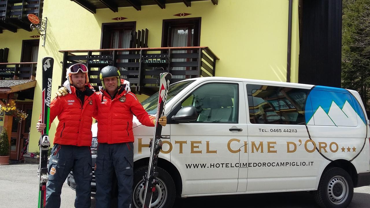 Hotel Cime D'Oro มาดอนนาดีกัมปิโญ ภายนอก รูปภาพ